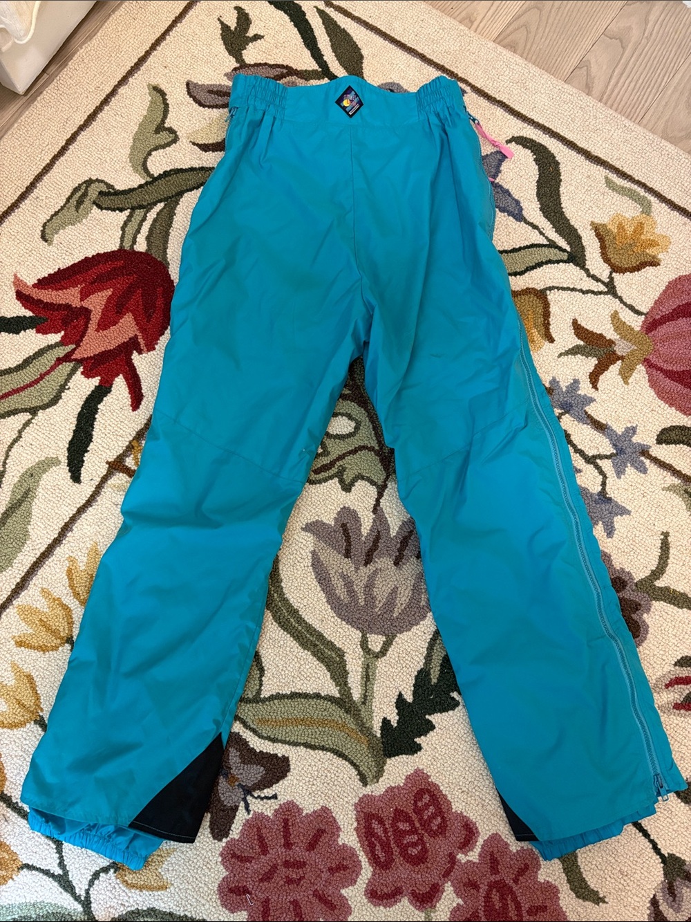 Vintage Woolrich Teal Blue Women's Snow Joggers